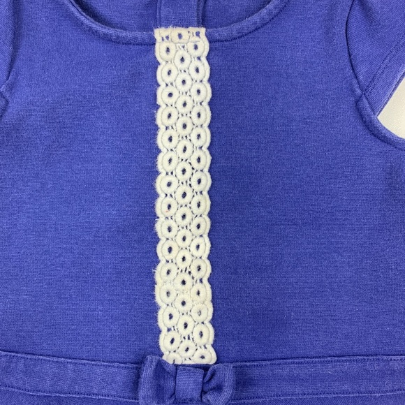 Janie and Jack 2T Ciao Capri Crochet Peplum Top - Picture 3 of 8